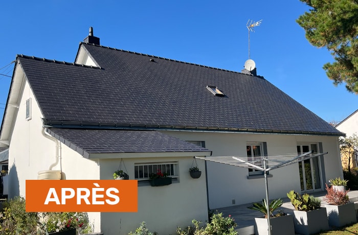 Accueil-Toiture-Apres Avant rénovation toiture